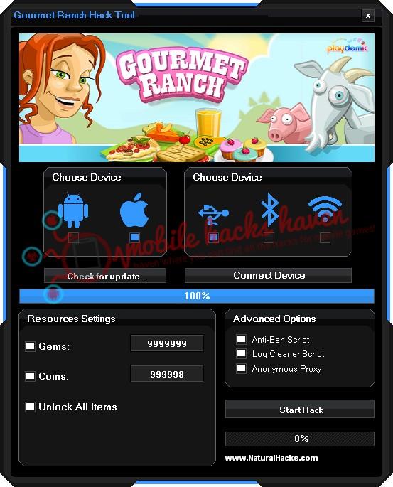 gourmet ranch game online