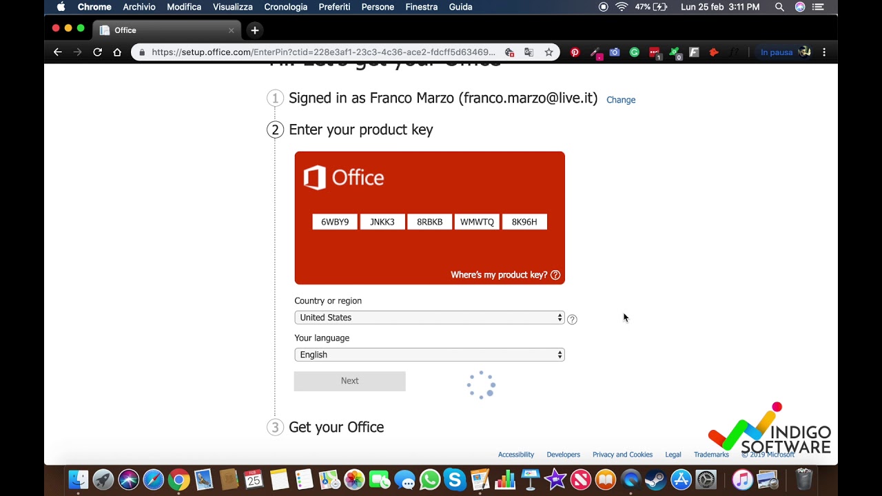 how can i install microsoft office for mac for free